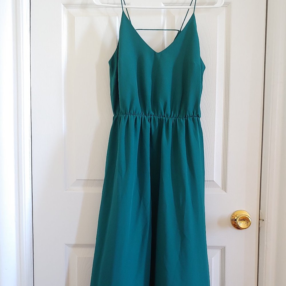 LOFT Strappy Maxi Dress